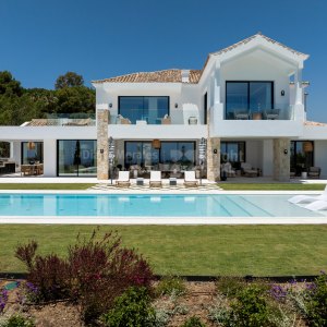 El Herrojo, Villa Amara, villa de style traditionnel avec des vues splendides