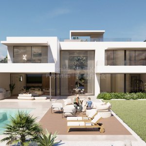 Contemporary four bedroom villa next to green zone in Elviria