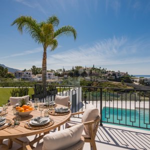 Villa in Monte Halcones mit Panoramablick auf die Küste