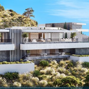 Real de La Quinta, Drei-Zimmer-Haus mit fantastischem Blick auf das Meer