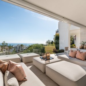 Palo Alto, Apartamento en planta baja con jardín privado y vistas incomparables