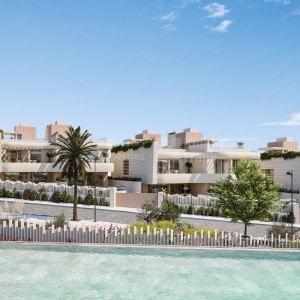 Las Chapas, Two-bedroom apartment in Dunique, steps from the beach