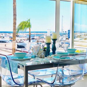 Exclusive apartment in front of the marina of Puerto Banus