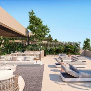 Benahavis, Großzügiges Penthouse mit drei Schlafzimmern und fantastischem Meerblick