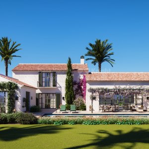 Stylish three-bedroom home with unbeatable views in Finca Cortesin