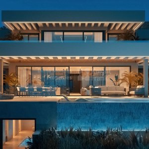 Villa Omega, avec un design contemporain et des vues à El Madroñal