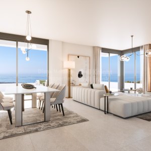 Los Altos de los Monteros, Wohnung in modernem Komplex mit Aussicht