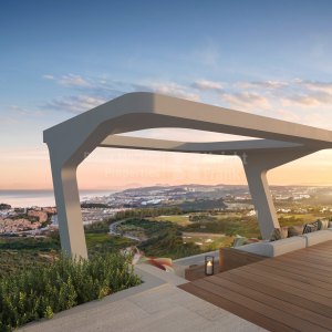 Finca Cortesin, New four bedroom branded apartment with panoramic views