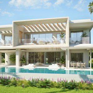 Palo Alto, New luxury villa with sea views in gated community