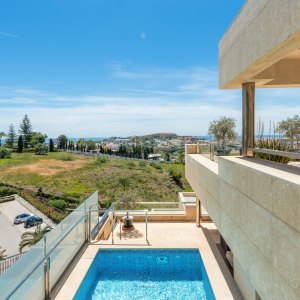 Los Arrayanes, Luxuriöses Duplex-Penthouse mit Panoramablick und privatem Pool