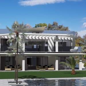 La Cerquilla, Plot with project in front line of the golf course