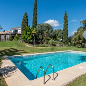 Mijas Costa, Spanish cortijo style house in Mijas