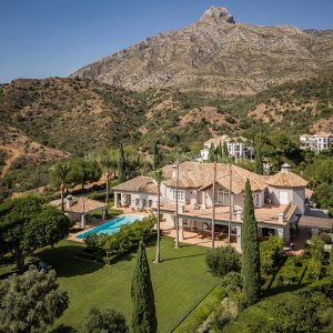 Marbella Hill Club, Magnifica villa en alquiler por corta temporada
