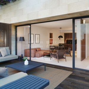 Estepona East, South facing two bedroom duplex penthouse in East Estepona