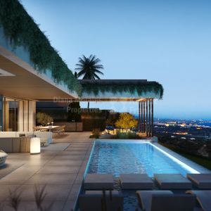 Benahavis, Villa de cinq chambres avec vue imprenable sur Marbella et la mer