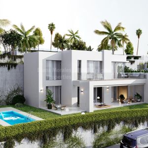 Four-bedroom villa with exceptional sea views in Mijas Pueblo