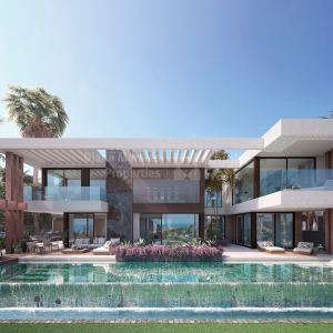 Nueva Andalucia, Villa in geschützter Wohnanlage in prestigeträchtiger Lage
