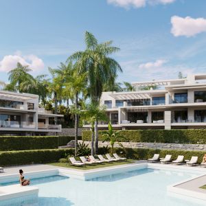 Estepona Ouest, Penthouse de trois chambres avec solarium à l’ouest d’Estepona