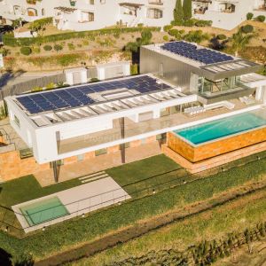 Los Arqueros, Moderne Villa mit vier Schlafzimmern und Panoramablick nahe Puerto Banús
