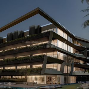 Estepona Centre, Апартаменты на первом этаже с тремя спальнями в ультрасовременном здании