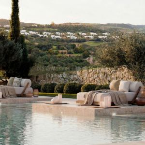 Apartamento de 2 dormitorios en 1ª planta en complejo en Finca Cortesín