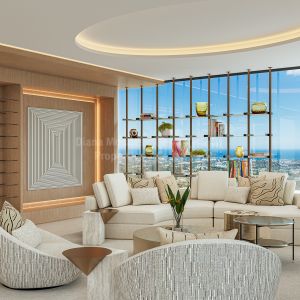 Southwest facing 4-bedroom villa with panoramic views in Real de la Quinta