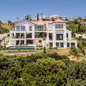Los Flamingos, Villa Rebecka, villa en primera línea de golf con maravillosas vistas en una comunidad cerrada