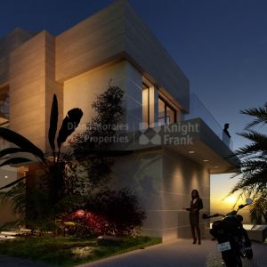 Azata Golf, Six-bedroom villa facing a golf course with a lift in West Estepona