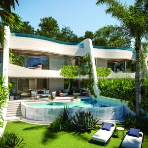 Marbella Golden Mile, Duplex de trois chambres avec piscine privée sur la Golden Mile