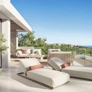 Altura Residences 2, Morgenlicht und Meerblick in La Quinta