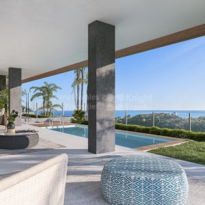 Los Altos de los Monteros, Ostseitige Erdgeschosswohnung mit 2 Schlafzimmern im Osten von Marbella