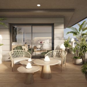 Estepona Stadt, Dreizimmer-Duplex-Penthouse in der Nähe des Yachthafens von Estepona
