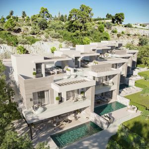 La Quinta, Residenz 4: freier Blick auf das Meer und die Hügel von Benahavís