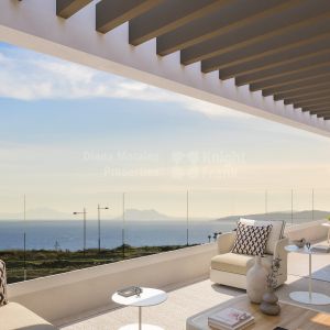 Las Mesas, Appartement de 2 chambres au premier étage avec vue sur la mer à Estepona