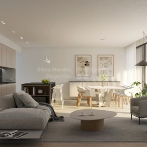 Elviria, Двухкомнатная квартира на первом этаже в жилом комплексе из 21 апартамента в Эльвирии