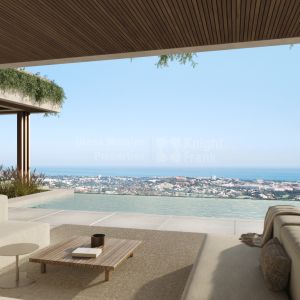 Benahavis, Villa de six chambres avec vue imprenable sur Marbella et la mer