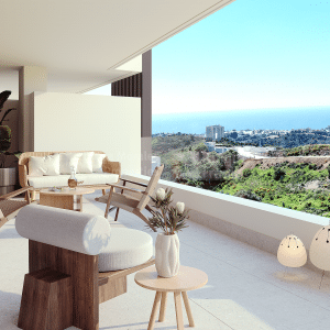 Luxuriöses Penthouse mit drei Schlafzimmern in Los Altos de los Monteros