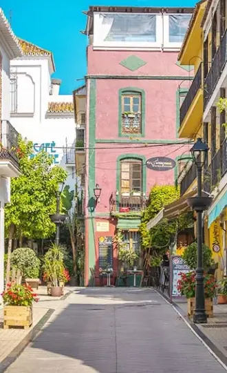 street view of Downtown Marbella, featured image for the article 