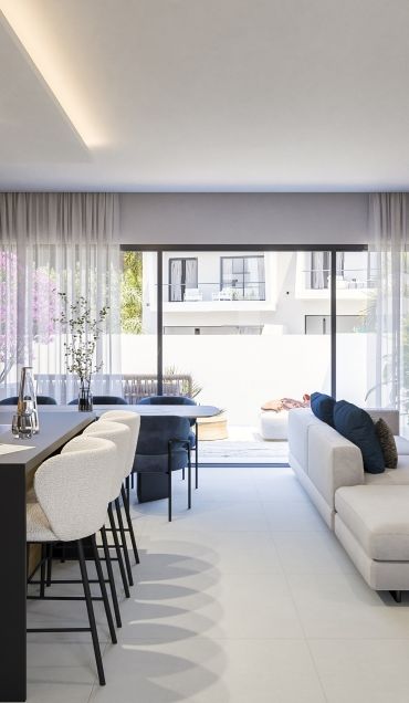 Villas modernes de trois chambres à vendre à Los Flamingos