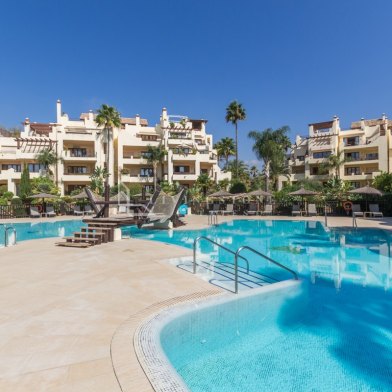 Ground Floor Apartment for long term rent in New Golden Mile, Estepona East