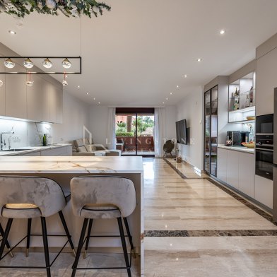 Renovated 4-Bedroom Ground Floor Apartment near the Beach in a Luxury Complex
