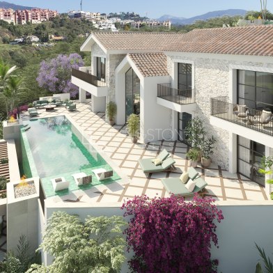 Hacienda-Style Villas in The Hills, La Quinta