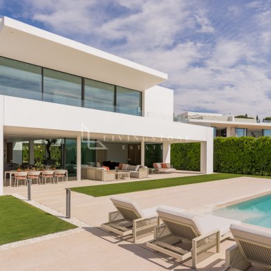 Super Luxury Modern Villa in Marbella Golden Mile!
