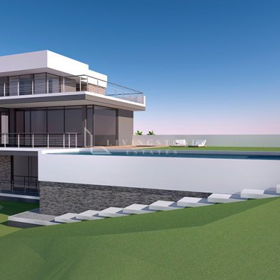 Large plot with the panoramic views over the cost towards Gibraltar and Africa!