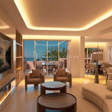 Ático exclusivo en primera línea de playa en Torre Bermeja, Estepona