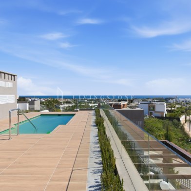 Penthouse zu verkaufen auf Cancelada, Estepona Ost