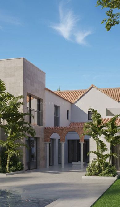 Villa reformada en construcción Casa Las Palmeras en Las Brisas
