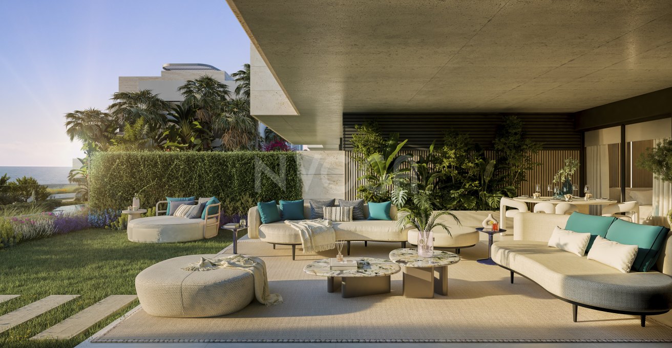 ‘Live one step from the sea’ In front of the beach we offer this fantastic project, NUBAY.