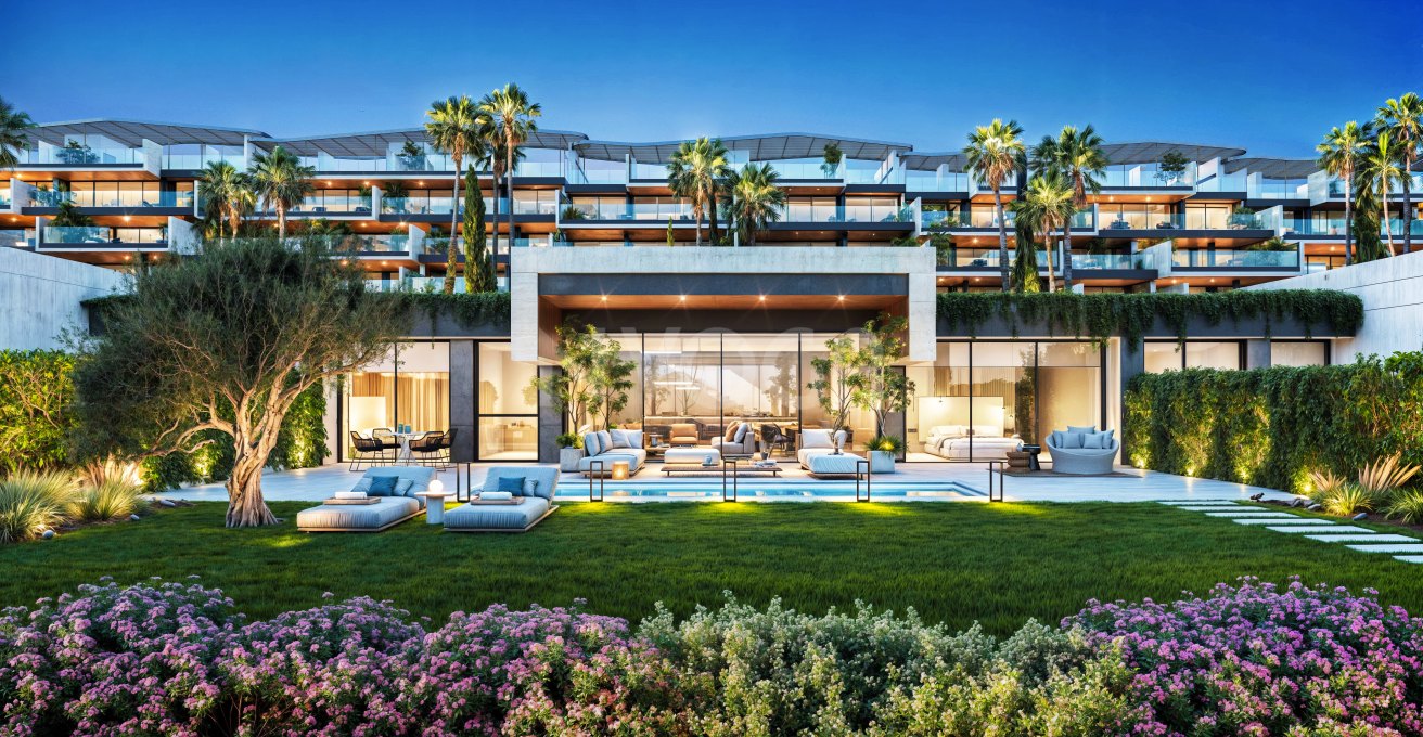 ‘Live one step from the sea’ In front of the beach we offer this fantastic project, NUBAY.
