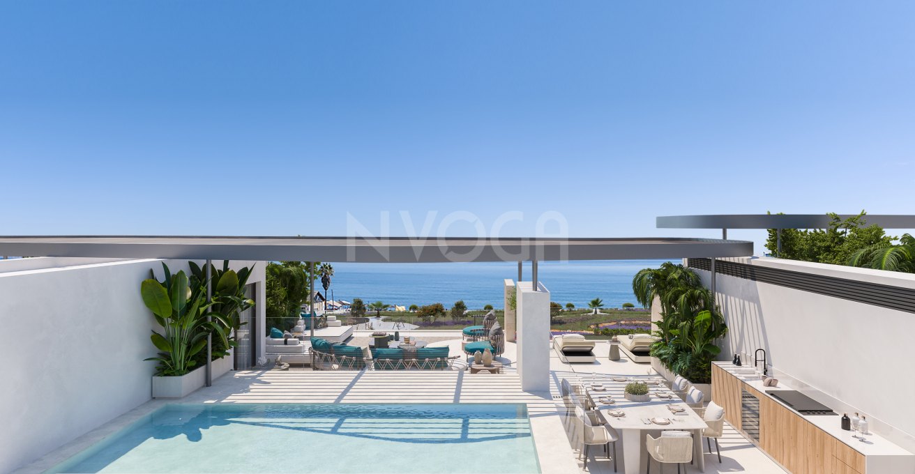 ‘Live one step away from the sea’ In front of the beach we offer this fantastic project, NUBAY.